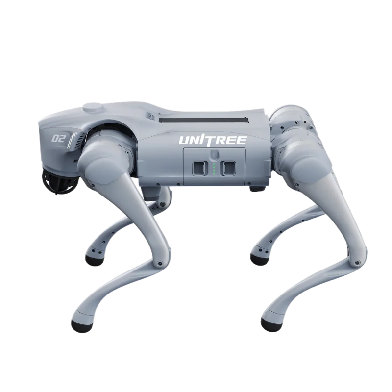Unitree Go2 con telecomando con schermo (doppia telecamera + gimbal dual-light)